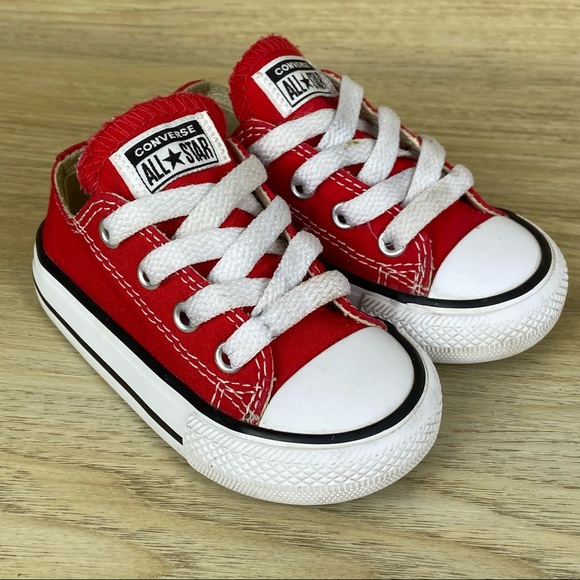 red infant chucks